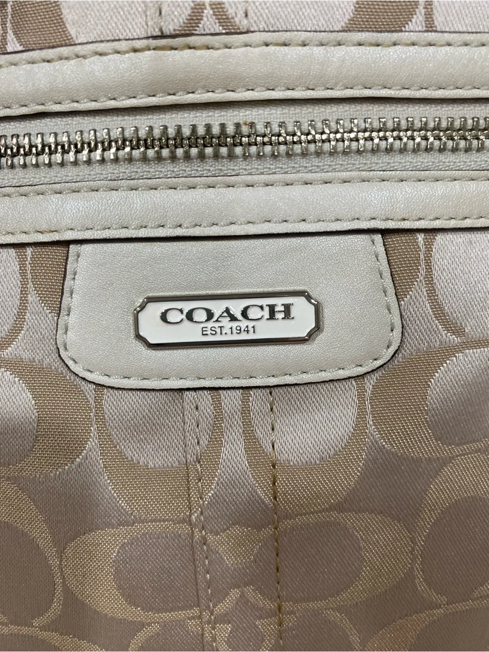 Coach Penelope Signature Jacquard Crossbody